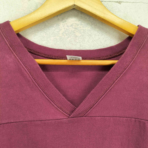 MEDALLION MADE IN USA ヘビーウェイトVネック L/S Tシャツ メンズ XL