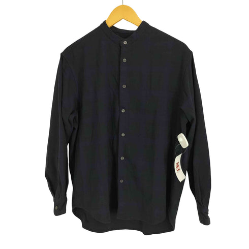 ユナイテッドアローズグリーンレーベルリラクシング UNITED ARROWS green label relaxing TRフラノ チェック ジャストルースシャツ メンズ JPN:S