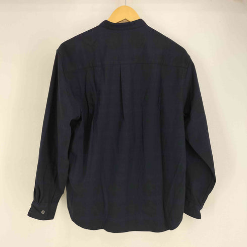 ユナイテッドアローズグリーンレーベルリラクシング UNITED ARROWS green label relaxing TRフラノ チェック ジャストルースシャツ メンズ JPN:S