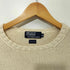 ポロバイラルフローレン Polo by RALPH LAUREN 90s ポニー刺繍 コットンニット メンズ import:M