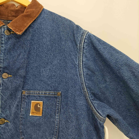 カーハート Carhartt 00s USA製 デニムカバーオール ミシガンチョアコート メンズ import:L