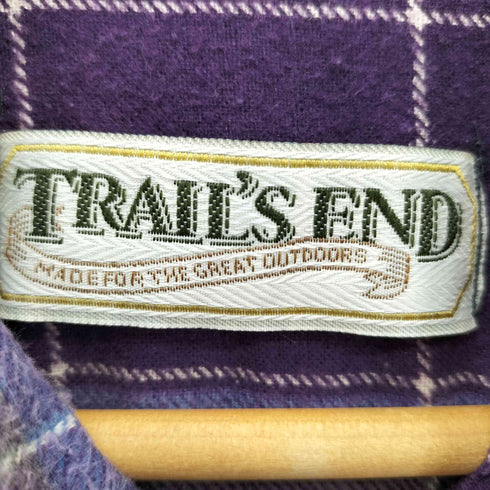 TRAILS END チェック柄 コットンBネルシャツ メンズ JPN:XL