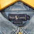 ラルフローレン RALPH LAUREN 90s ポロベア ボタンダウン デニムシャツ メンズ import:L