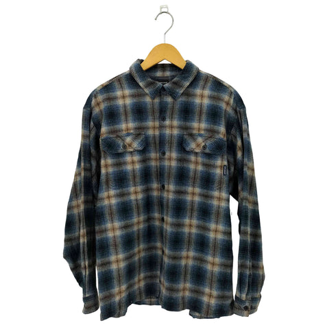 アップルバム APPLEBUM フラップポケット チェック ネルシャツ メンズ JPN:XL