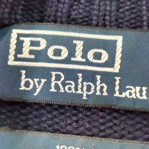 ポロバイラルフローレン Polo by RALPH LAUREN スモールポニー刺繍ドライバーズニット メンズ XXL