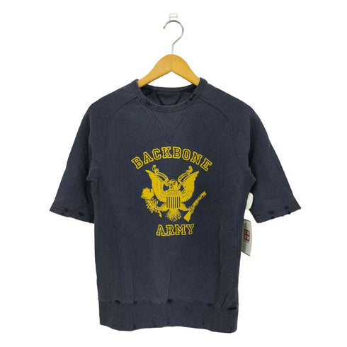 バックボーン BACKBONE ヴィンテージ加工 前V ミリタリースウェット メンズ JPN:M