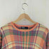 ポロバイラルフローレン Polo by RALPH LAUREN 90s マルチカラー チェックコットンニット メンズ JPN:XL