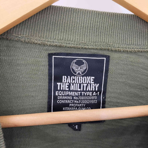 バックボーン BACKBONE ステンシル ヘンリーネック カットソー メンズ JPN:M