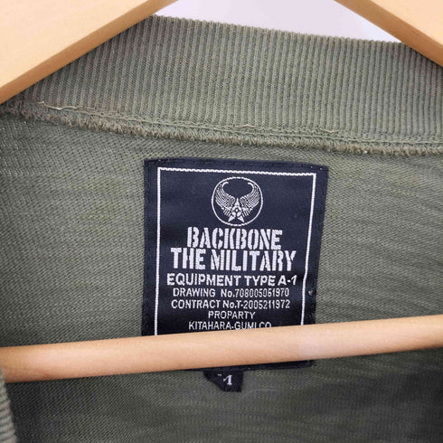 バックボーン BACKBONE ステンシル ヘンリーネック カットソー メンズ JPN:M
