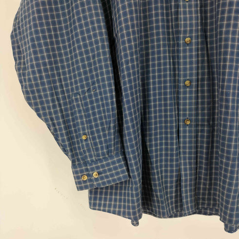 エルエルビーン L.L.Bean WRINKLE RESISTANT チェック L/S BD シャツ メンズ XXL