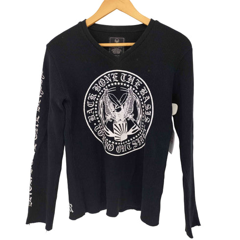 バックボーン BACKBONE オールドイングリッシュ Vネック サーマルカットソー メンズ JPN:M