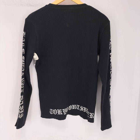 バックボーン BACKBONE オールドイングリッシュ Vネック サーマルカットソー メンズ JPN:M