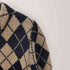 トリココムデギャルソン tricot COMME des GARCONS 90S AD1996 アーガイル柄 ウール ナイロン Vネック ニット セーター レディース