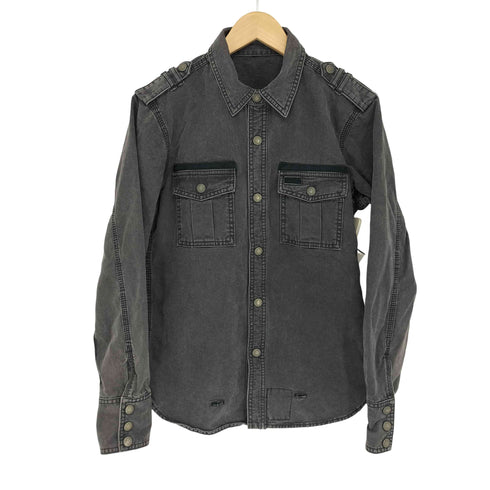 バックボーン BACKBONE MILITARY L/S SHIRT メンズ JPN:M