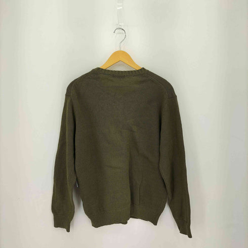 エディーバウアー Eddie Bauer ヘンリーネック コットンニット メンズ import:S