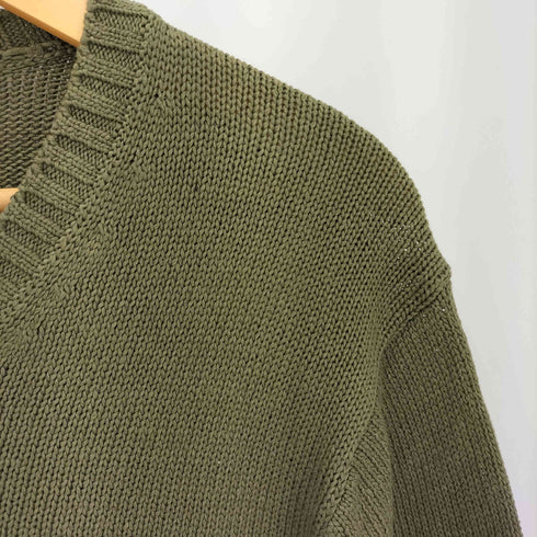 エディーバウアー Eddie Bauer ヘンリーネック コットンニット メンズ import:S