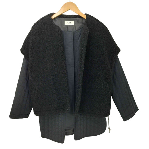 アズールバイマウジー AZUL by moussy 3WAY BOA JACKET ボア フリース ジャケット レディース JPN:S