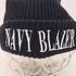 NAVY BLAZER USA製 ニット帽 ニットキャップ ビーニー メンズ