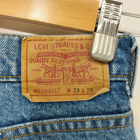 リーバイス Levis USA製 91年 5月製造 W610 テーパード デニムパンツ レディース W29 L29