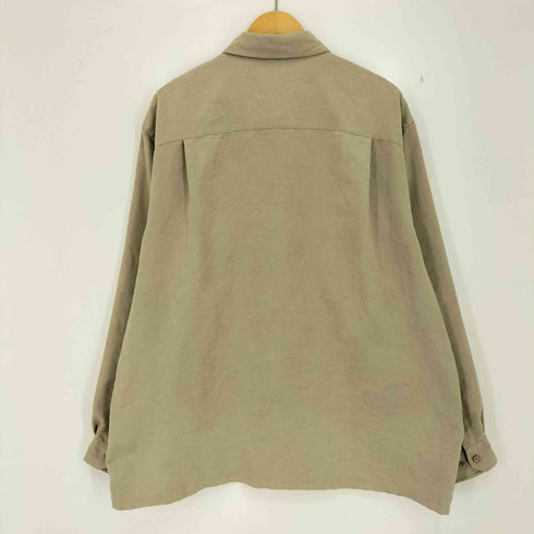 ブランディニ BRANDINI le collezioni 90s 香港製 ボックスシルエット フェイクスエードシャツ メンズ import:XL