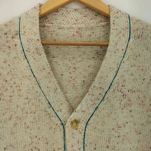 カンファーウッド CAMPHOR WOOD nep stitching loose cardigan ステッチング ルーズ カーディガン メンズ