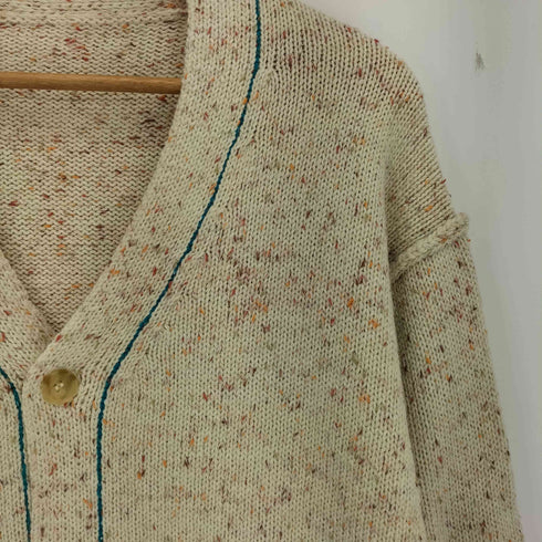 カンファーウッド CAMPHOR WOOD nep stitching loose cardigan ステッチング ルーズ カーディガン メンズ