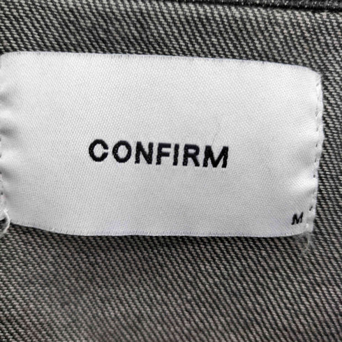 コンファーム CONFIRM 25SS ビッグシルエット ヴィンテージライク ケミカルウォッシュ加工 Gジャン デニムジャケット メンズ JPN:M