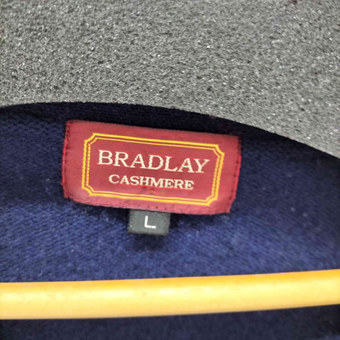 BRADLAY CASHMERE 100% カシミヤカーディガン メンズ L