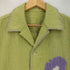 カンファーウッド CAMPHOR WOOD flower embroidery SAGARA h/s shirt サガラ花刺繍開ガーゼシャツ メンズ