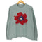 カンファーウッド CAMPHOR WOOD inside out flower motif cotton sweater インサイドアウトインターシャフラワーモチーフニット メンズ JPN:S