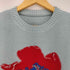 カンファーウッド CAMPHOR WOOD inside out flower motif cotton sweater インサイドアウトインターシャフラワーモチーフニット メンズ JPN:S