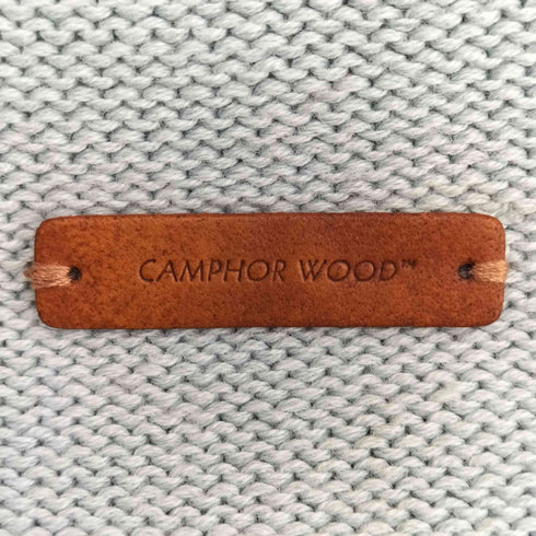 カンファーウッド CAMPHOR WOOD inside out flower motif cotton sweater インサイドアウトインターシャフラワーモチーフニット メンズ JPN:S