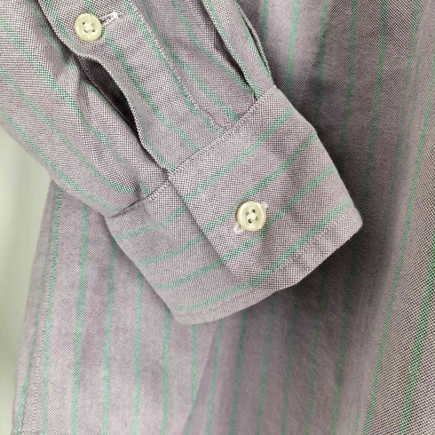 ラルフローレン RALPH LAUREN CLASSIC FIT スモールポニー刺繍 L/Sストライプシャツ メンズ JPN:L
