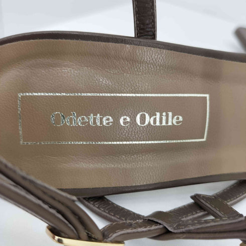 オデットエオディール Odette e Odile ポインテッドライン ミュールサンダル レディース 22 1/2