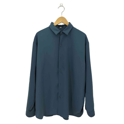 アイテムズ アーバンリサーチ ITEMS URBAN RESEARCH シャツ サテンタッチ ロングスリーブシャツ メンズ JPN:M