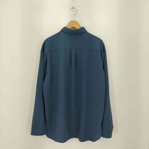 アイテムズ アーバンリサーチ ITEMS URBAN RESEARCH シャツ サテンタッチ ロングスリーブシャツ メンズ JPN:M