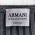 アルマーニコレツィオーニ ARMANI COLLEZIONI イタリア製 ストライプ リブ クルーネックニット メンズ