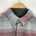 トミーヒルフィガー TOMMY HILFIGER 90S 台湾製 刺繍 ボーダーボタンダウンシャツ メンズ import:XL