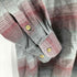 トミーヒルフィガー TOMMY HILFIGER 90S 台湾製 刺繍 ボーダーボタンダウンシャツ メンズ import:XL