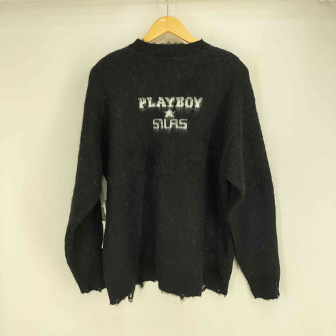 サイラス SILAS DISTRESSED SWEATER ダメージ加工ニット メンズ import:L