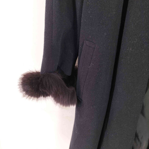 サンヨー SANYO 袖ファー ロングガウンコート レディース JPN:9号