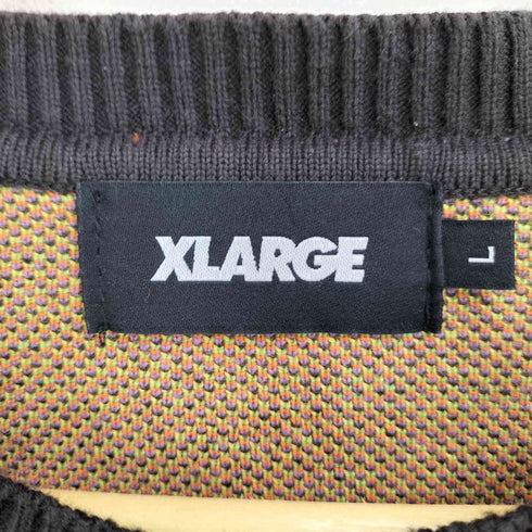 エクストララージ XLARGE PEACE JACQUARD KNIT メンズ import:L