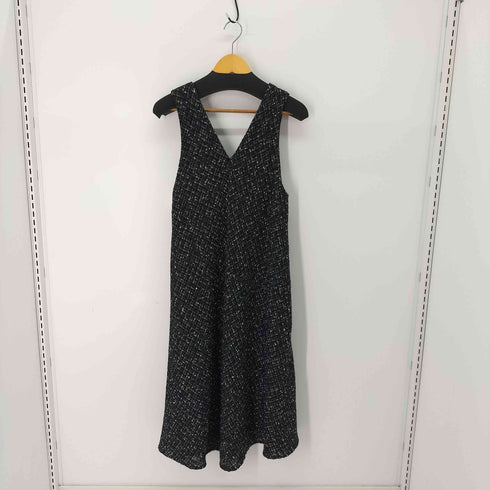 ビアズリー BEARDSLEY ツイードフレアーワンピース レディース JPN:0