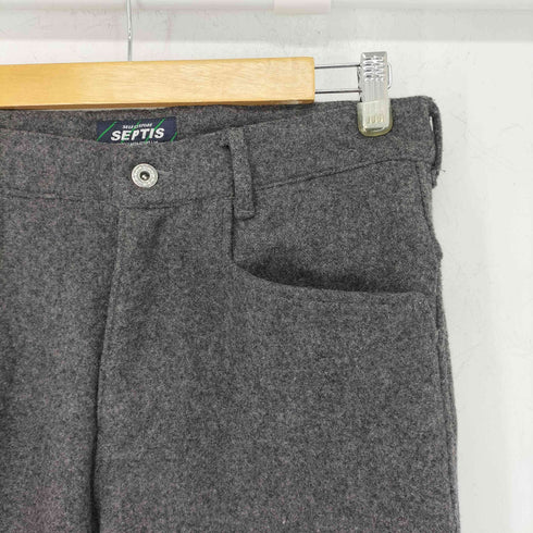 septis ウール混 トラウザーズ メンズ 30inch
