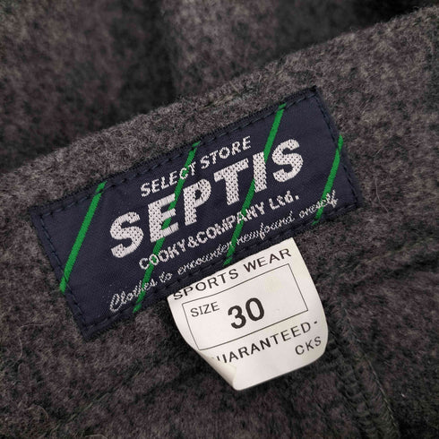 septis ウール混 トラウザーズ メンズ 30inch