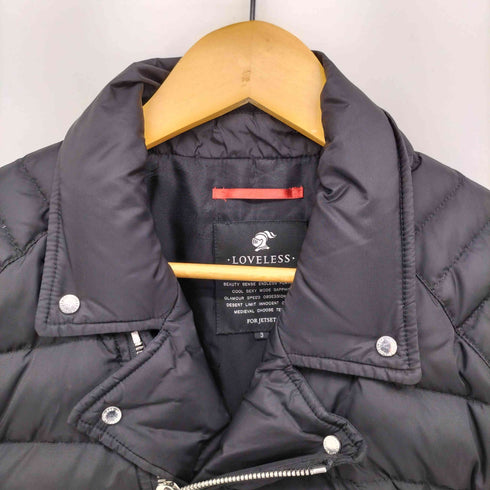 ラブレス LOVELESS ダブルライダース ダウンジャケット メンズ JPN:3