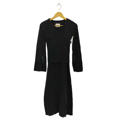 アメリ AMERI AMERICAN SLEEVE LAYERED KNIT DRESS ニットワンピース レディース JPN:S