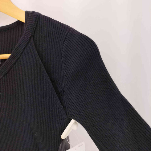 アメリ AMERI AMERICAN SLEEVE LAYERED KNIT DRESS ニットワンピース レディース JPN:S