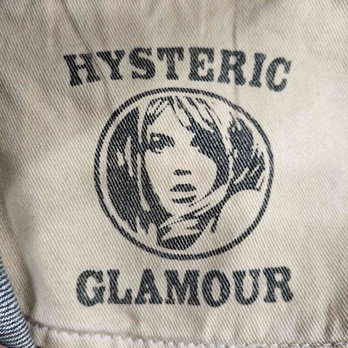 ヒステリックグラマー HYSTERIC GLAMOUR スクエアウインドウ リメイク スリム ストレートデニムパンツ メンズ US:32-33