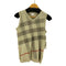 バーバリー BURBERRY ノバチェックニットベスト レディース 160